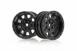 R86190 | HSP 2.1" Black 9-Spoke Rims